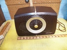 Vintage Rca Victor Model X-551 Brown Bakelite Tube Radio Untested, Bad Cord. Fixed Price $43.99.