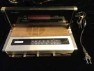 Vtg Zenith L465W Billboard Radio Alarm Clock Wood Grain Works Great! See Video. Fixed Price $21.71.