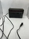 General Electric 7-2660D Portable Radio 2-WAY Power Battery & Cord. Fixed Price $16.94.