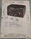 Sams Photofact, Zenith Model L721. B29. Fixed Price $11.00.