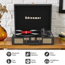 Udreamer R609, 3-SPEED Turntable Record Player W/speakers, Usb, Bluetooth, Aux. Fixed Price $40.99.