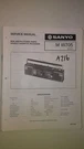 Sanyo MW705 M-W705 Service Manual Original Repair Book Stereo Tape Boombox Radio. Fixed Price $19.98.
