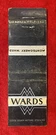 1940C ***montgomery Ward*** "beautiful Plastic Radio" Advertising Matchbook!. Fixed Price $6.23.