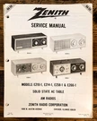 Zenith E210-1 E214-1 E258-1 E266-1 Radio Service Manual *original*. Fixed Price $14.97.