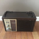 Vintage 1970S Panasonic RE-6280 Faux Wood Finish Am/fm Desktop Radio. Fixed Price $26.99.