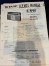 Orig. Sharp GF-5656 GF5656 Boombox Repair & Service Manual *original*. Fixed Price $24.99.