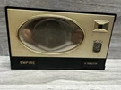 Vintage Empire 10 Transistor Am Radio Gold Black Mid Century Atomic Tested. Fixed Price $79.99.