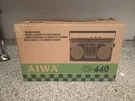Aiwa CS-440 Am/fm Cassette Boombox Radio Excellent. Fixed Price $250.00.