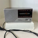 Soundesign 3030 Am/fm Table Radio Ac Powered Type Plug Silver Brown. Fixed Price $13.25.