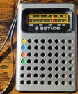 Vintage Setico Am/fm Pocket Transistor Radio Silver Portable Tested Works. Fixed Price $39.99.