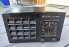 Vintage 1950S Mid Century Admiral Black Bakelite Am Radio. Fixed Price $24.99.