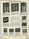 1939 Paper Rca Victor Electric Tuning Floor Console Table Desk Radios. Fixed Price $10.00.