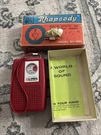 Vintage Rhapsody Radio Solid State Am Tested Working With Original Box RY-657. Fixed Price $25.00.