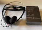 General Electric Am/fm Stereo Headset Radio No 7-1700 Tested, Works Good Vtg. Fixed Price $22.46.