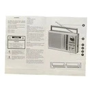 Vintage Magnavox Operating Instructions Am/fm Radio Paper. Fixed Price $8.99.