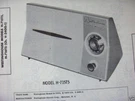 Westinghouse H-715T5 & H-716T5 Radio Photofact. Fixed Price $6.50.