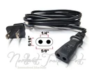 Ac Power Cord For Panasonic RF-2200 RF-2600 RF-2900 Short Wave Radio Receiver. Fixed Price $17.75.