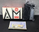 Vintage General Electric Am Transistor Radio W/ Box & Headphones Tested. Fixed Price $21.99.
