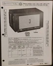 Vintage Photofact, Philco Models C-570, C-587, C-722, C-724. B36. Fixed Price $11.00.