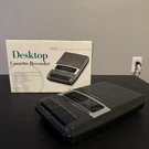 Radioshack Desktop Cassette Recorder Model CTR-111 In Box Great Condition Retro!. Fixed Price $25.00.