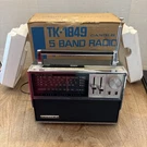 Vintage Candle TK-1849 5 Band Radio Am Mb Sw Fm Apb Transistor Works!. Fixed Price $27.28.