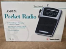 12-464 Radio Shack New Am/fm Old Stock. Fixed Price $19.00.