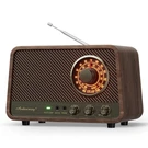 Audiocrazy Vintage Wooden Am Fm Bluetooth Radio With 10 Watts Espresso. Fixed Price $63.69.