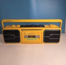 Vintage Sony Sports CFS-950 Radio Cassette Boombox Am/fm Yellow Works Great!. Fixed Price $199.00.