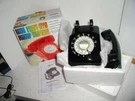 Squdin Retro 1970'S Black Desktop Rotary Telephone Model CTR307. Fixed Price $36.95.