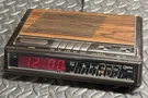 Vtg Cosmo Led Alarm Clock Radio Woodgrain 1989 Am/fm Model No. CR-2032 Vg Cond. Fixed Price $22.50.