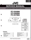 Original Jvc PC-X550BK / PC-X560BK PC-X570BK Service Manual. Fixed Price $15.00.