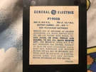 Ge Battery Cover Only P1905B Transistor Portable Radio Not Included Compartment. Fixed Price $15.00.