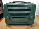 Philco Transitone Model 49-602 Green Am Tube Radio Battery / Line No Power. Fixed Price $75.00.
