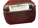 Stunning 1946 Sentinel 284-W Am 5 Tube Radio Deco Curve Bakelite Works Beautiful. Fixed Price $89.00.