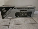Vintage General Electric Boombox EA3-5663 Radio Cassette Open. Fixed Price $78.00.