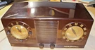 Vintage 1952 Rca Victor 2-C-521 Tube Alarm Clock Am Radio Phono Input Functional. Fixed Price $85.00.