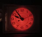 Vtg Lighted Face Dial General Electric Analog Alarm Clock 7299K Works 1970. Fixed Price $55.00.