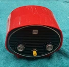60S Mod Archer Road Patrol Round Bicycle Am Radio W/ Horn & Reflector Works. Fixed Price $59.00.