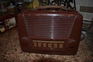 Vintage Bakelite Philco Transitone Portable Tube Radio Md 50-620 Powers. Fixed Price $48.00.