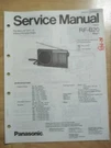 Panasonic Service Manual For The RF-B20 Receiver/radio Repair Mp. Fixed Price $13.98.