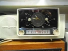 Vintage C-433B Clock & Tube Radio Tested Both Work. Fixed Price $54.99.