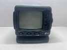 Vintage Go Tech 5" Crt Tv Portable Am Fm Radio Retro Personal Television. Fixed Price $19.99.