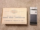 Vintage Sonar Vhf Sentry Fr 103 Radio Receiver Collectible Portable Monitor #595. Fixed Price $22.99.