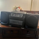 Jvc PC-XC11BK 3 Disc Cd Changer Am-fm Radio/cassette Player Boombox Hyper Bass. Fixed Price $125.55.