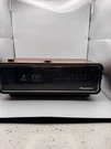 Vintage Panasonic RC-6253 Am/fm Flip Number Alarm Clock Radio Wood Grain. Fixed Price $75.00.