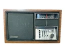 Vintage 1970S Zenith J430W Am/fm Tabletop Radio Wood Grain Signal Meter Works. Fixed Price $49.99.