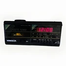 Vintage Windsor Am/fm Alarm Clock Radio Cassette Player Model 2550 Black Working. Fixed Price $21.99.