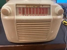 Rare Vintage Firestone Air Chief Cream Tube Radio Model 4-A-25 Untested. Fixed Price $49.99.