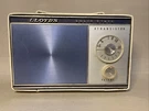 Lloyds Blue Solid State Transistor Ac Dc Portable Radio Model 7S48A Japan. Fixed Price $22.00.