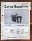 Panasonic RF-1004C Radio Service Manual *original*. Fixed Price $24.97.